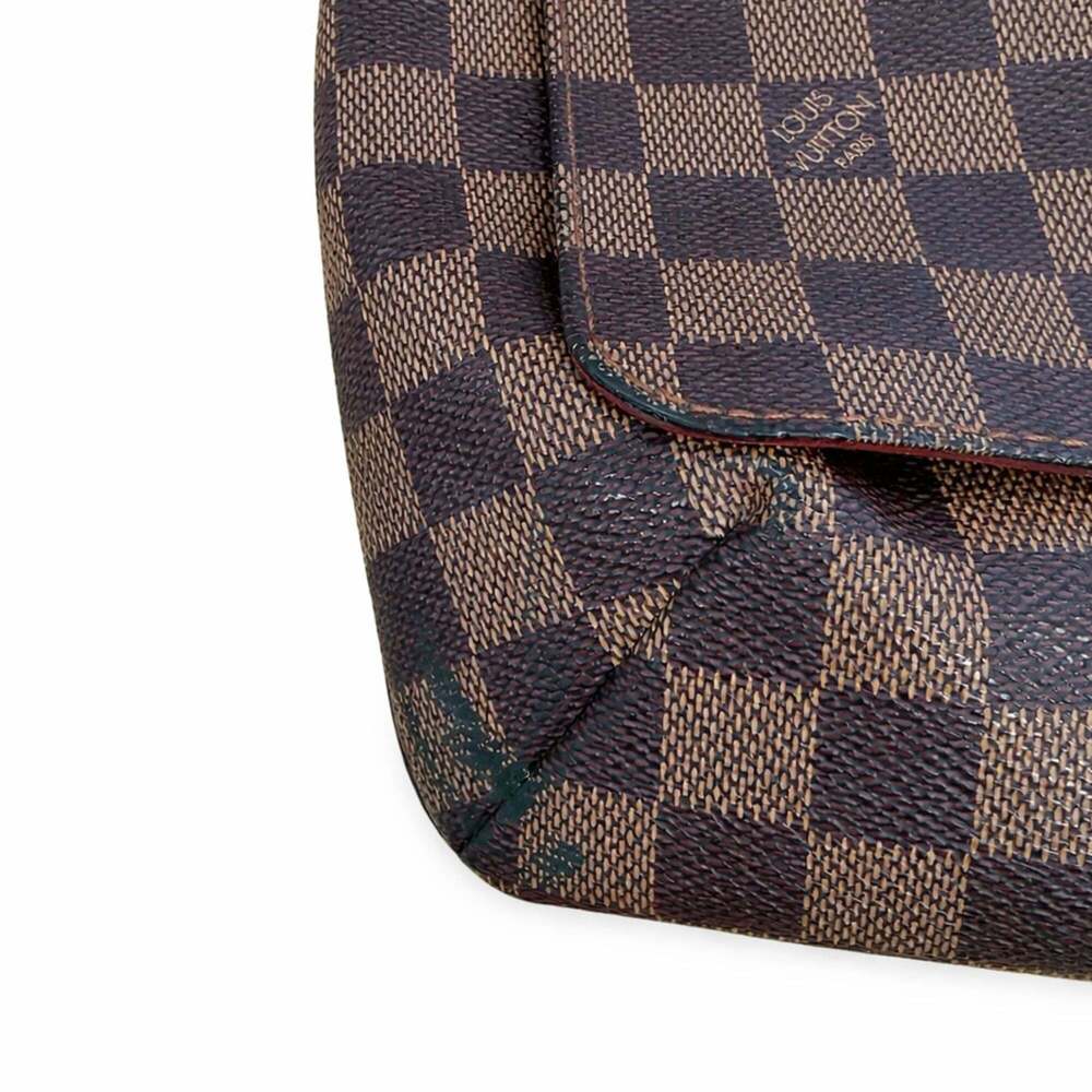 LOUIS VUITTON Brown Damier Leather Shoulder Bag - Picture 4 of 7